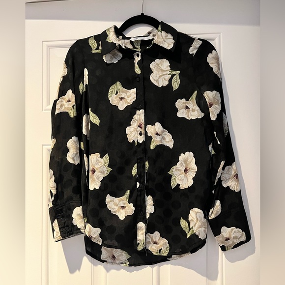 ZARA floral blouse - Picture 2 of 8